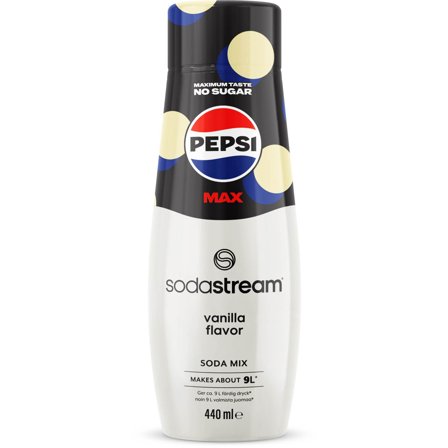 SodaStream - Smakessens for kullsyre drikke Pepsi Max Vanilla