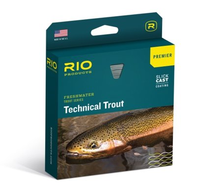 RIO Premier Technical Trout DT Fly Line Sky Blue/Peach# 5