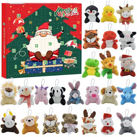 Joulun odotus -kalenteri yksisarvinen lumi koristeet tyttö loma lahja lelu Adventskalender, Joulun odotus -kalenteri, Joululahja, syntyneille