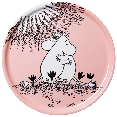 Moomin arabia Kärlek bricka 35 cm | Dukning & Servering > Mumin | Bagaren och Kocken