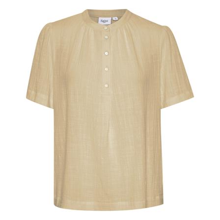 Saint Tropez, Monica SZ Shirt Beige, Dames, Maat:XL
