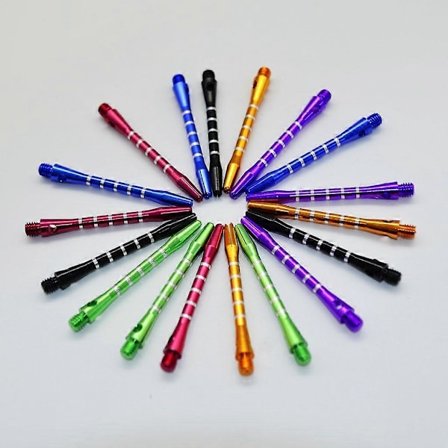 Set med 18 dartpilar i aluminium, 18 delar