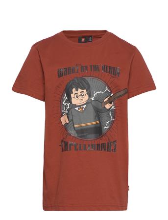 Lwtaylor 118 - Ss T-Shirt Brown LEGO Kidswear