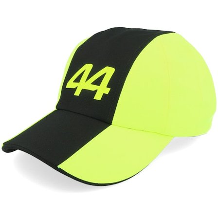 Formula One - Motor Keltainen adjustable Lippis - Mercedes Amg F1 24 Hamilton Neon Yellow Adjustable @ Hatstore