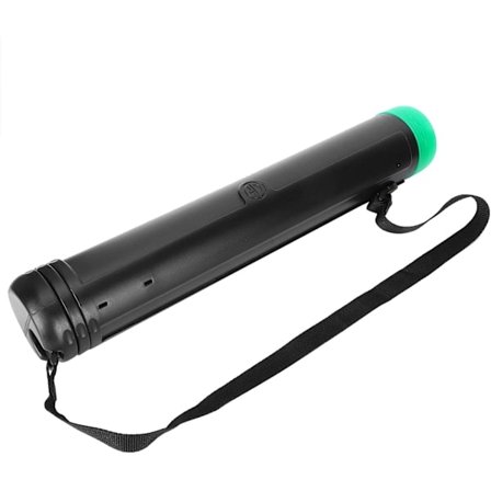 Förvaringsrör för affischer, tjockare utdragbart förvaringsrör med axelrem