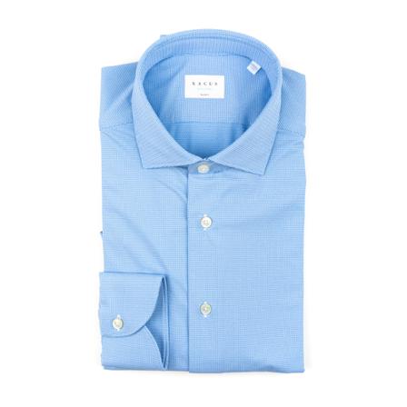 Xacus, Casual Shirts Blauw, Heren, Maat:M