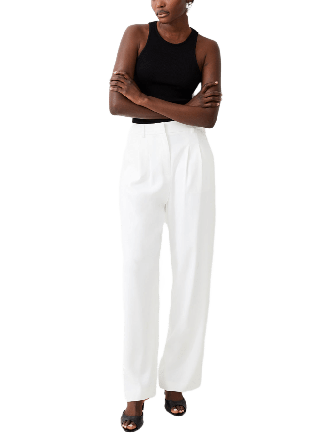 French Connection Harrie Kostymbyxa Byxor Dam Vit 12