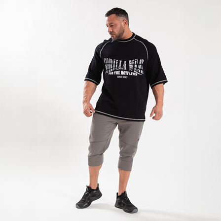 T-shirts Gorilla Wear Finley Oversized T-shirt Sort Grå - Bodyman.dk