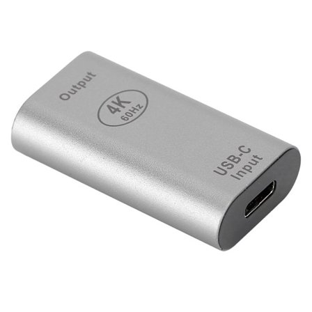 Type-C Hona till HDMI Hona Adapter Mini Videoomvandlare 4K 60Hz för Windows Android