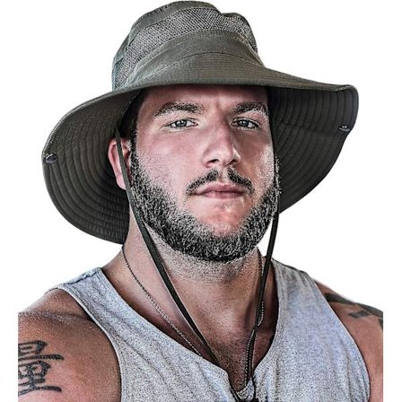 Fiskehattar och jakthatar med solskyddsfunktion, Senior Upf 50+ hattar för män och kvinnor $ Solhattar Strandfiskehattar, bekväma, andningsbara