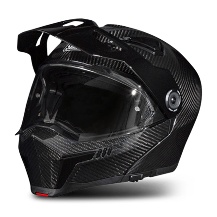 Adventure-Kypärä Simpson Journey Carbon / Matta musta XL