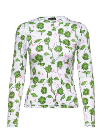 Juno, 1483 Stocking Jersey Langærmet T-shirt Multi/mønstret STINE GOYA