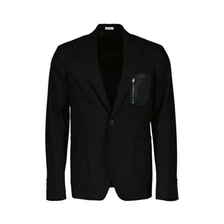 Alexander McQueen Formal Blazers Sort, Herre Jakkesæt Blazer