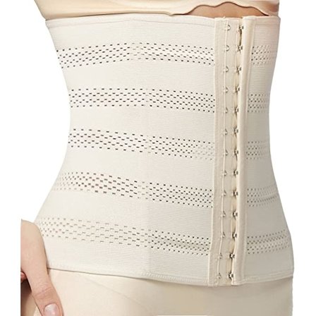 Kvinders Åndbar Elastisk Korset Talje Træner Cincher Bælte Sha