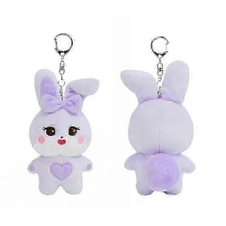 20 cm sort og pink koreansk bølge plysdukke Jisoo, Jennie, Rose, Lisa World Tour Bornpink hængende plyslegetøjspude