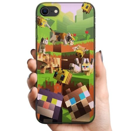 Yhteensopiva Puhelinkuori Apple Apple iPhone 8 MineCraft