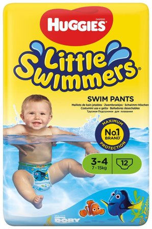 Huggies Little Swimmers svømmebleier 7-15 kg 12 stk