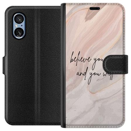Sony Xperia 10 VI Lompakkokotelo Usko itseesi!