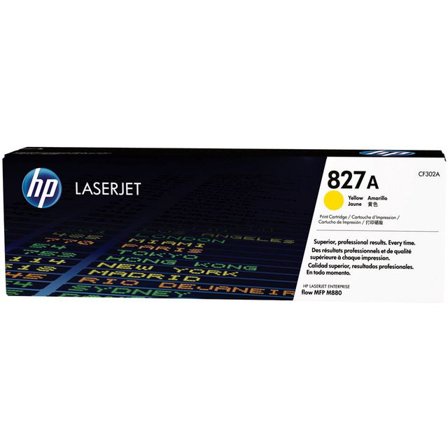 HP Toner CF302A 827A 32K Gul - Lyreco - Toner och bläck - Tonerkassetter - Toner HP