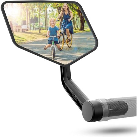 Cykel spejl - Elcykel spejl - El-løbehjul spejl - High-end - Til 15-20 mm styr