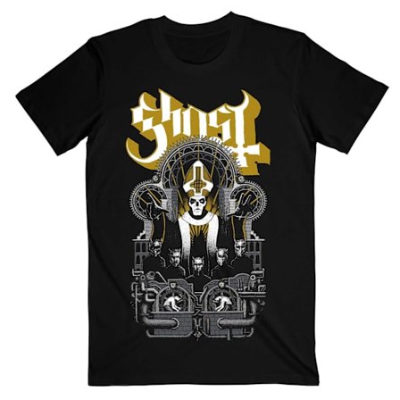 Ghost Unisex Adult Wegner T-Shirt M Svart