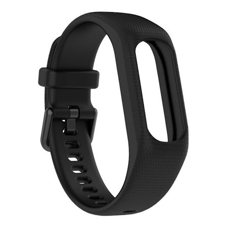 Silikone sportsarmbånd til Garmin Vivosmart 5 SORT sort