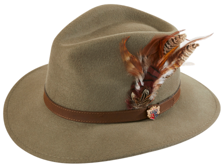 Alan Paine Richmond Felt Hat Oatmeal - Hatut