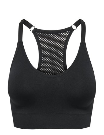 Only Play Onpsis-3 Seam Bra - Black - L