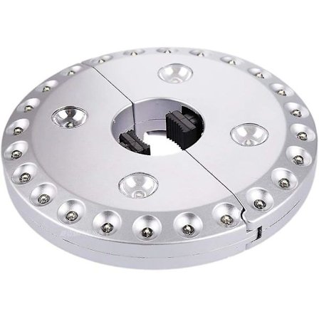 28 LED Trådløs Parasollys med 28 Super Sterke LED-lys for Uteparasoller, Campingtelt eller Utendørsaktiviteter