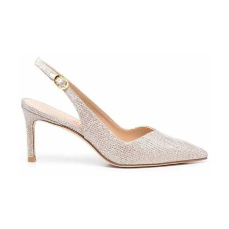 Stuart Weitzman, Sandals Beżowy, Kobieta, Rozmiar: 40 EU