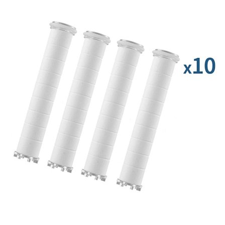 Brusehoved PP bomuldsfilter 10 stk. universal brusehoved filter vandrensningskerne brusebomuldskerne