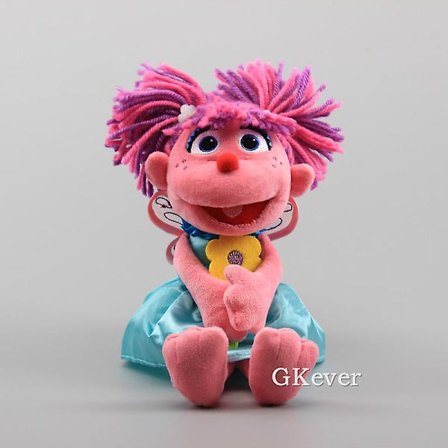 12" 30 cm Sesame Street Abby Cadabby Fairy Angel Plyschdocka Mjuka Leksaker Dockor