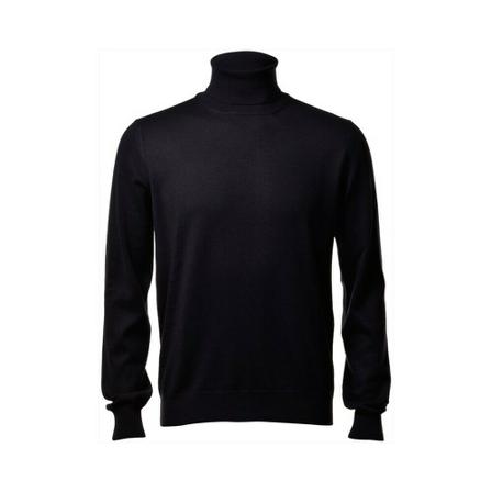 Gran Sasso, Turtleneck Zwart, Heren, Maat:M