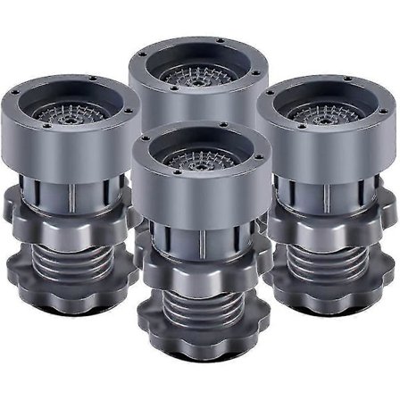 Fotputer for vaskemaskin Justerbar Svært Sklisikker Antivibrasjonsfotpute for Vaskemaskin Og