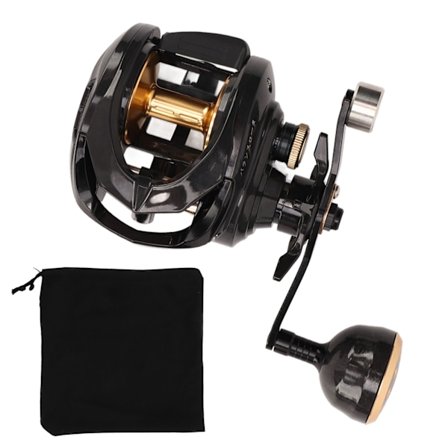 Fiske Baitcasting Hjul Lav Støj Carbon Fiber Hjul Metal Krop Baitcaster Hjul til Fiske Venstre Hånd