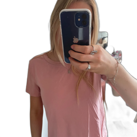 Rosa t-shirt från Monki