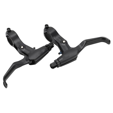 2 STK. Bremsegrebshåndtag i aluminiumslegering til folde-mountainbike reservedele sort
