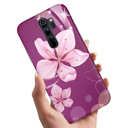 Xiaomi Redmi Note 8 Pro - Skal/Mobilskal Vit Blomma