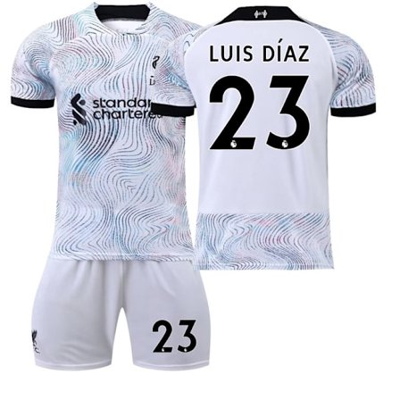 Liverpool Jersey 22 23 Fotboll Jersey NO.23 Luis Díaz