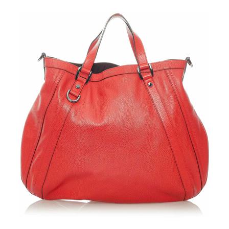 Gucci Vintage, Handbags Rood, Dames, Maat:ONE Size,leer