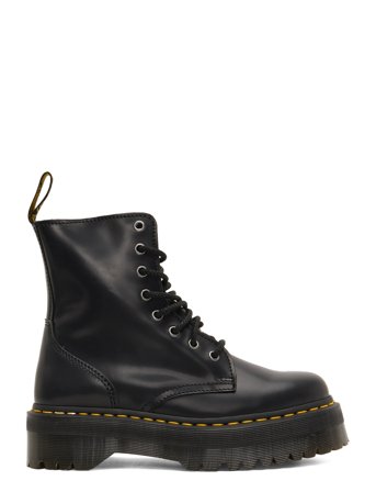 Dr. Martens Jadon Black Polished Smooth - Black - 36
