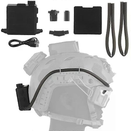 Taktiske beskyttelsesbriller Anti-dug Anti-dug blæser Anti-dug sæt til Airsoft Skydning Motocross Bjergbestigning Beskyttelsesbriller Ski Maske