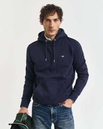 GANT Herren Hoodie (L) Blau