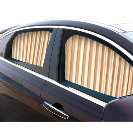 Side Window Sunshades for Car (4pcs), Magnetic Car Curtain to Bl