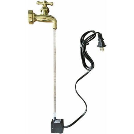 Vandekande Springvand Med Usynlig Tud Magic Usynlig Hane Springvand Udendørs Væghængt Vandspringvand