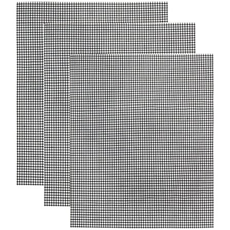 INF Grillnet/grillmåtte Non-stick Sort 3-pak