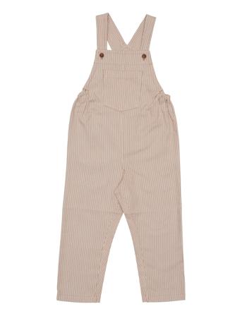 Copenhagen Colors Striped Yarndyed Overall Beige