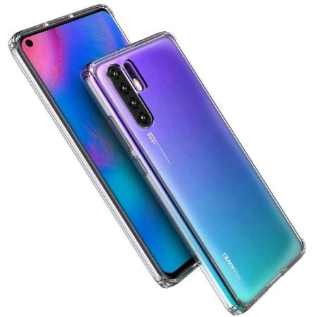 Huawei P30 Pro Stötdämpande Silikon Skal Shockr Transparent