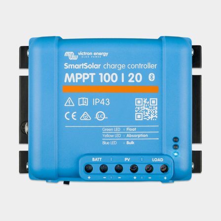 Régulateur solaire Victron SmartSolar MPPT 100/20, 12/24/36/48 V, 20 A