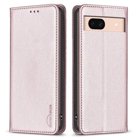 BINFEN COLOR För Google Pixel 8a Fodral Telefonfodral - Rose Gold